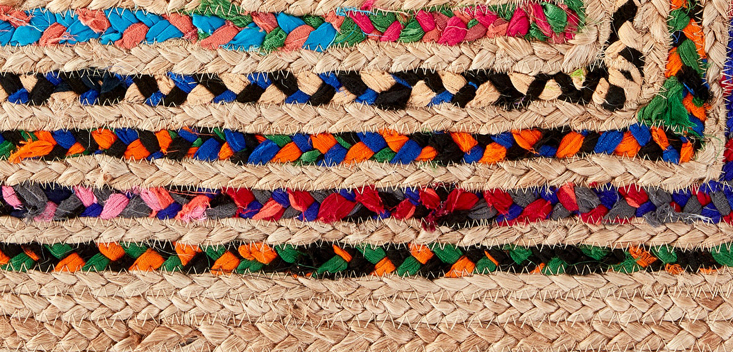 Ковер Carpet Track Multicolored джут и хлопок Ковер Carpet Track Multicolored джут и хлопок - Loft-Concept в Твери