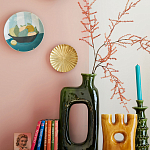 Статуэтка керамическая зеленого цвета Majero варинант исполнения - 4 | Loft Concept в Твери