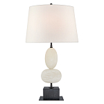 Настольная лампа на фигурном мраморном основании Conundrum варинант исполнения - 1 | Loft Concept в Твери