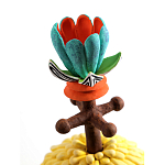 Статуэтка тропический фрукт Pandora Tropical Fruit Yellow Emerald Flower варинант исполнения - 3 | Loft Concept в Твери