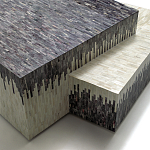 Дизайнерский журнальный стол с инкрустацией Plateau Coffee Table  варинант исполнения - 3 | Loft Concept в Твери