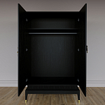 Платяной шкаф Elsa Dreams Black с 2-мя фасадами варинант исполнения - 3 | Loft Concept в Твери