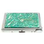 Портсигар с газовой зажигалкой из натурального камня Амазонит Stone Cigarettes Cases варинант исполнения - 5 | Loft Concept в Твери