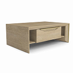 Стол журнальный с ящиками и открытыми полками Flowchart варинант исполнения - 2 | Loft Concept в Твери