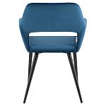 Стул с подлокотниками синий NEASAN STOOL варинант исполнения - 4 | Loft Concept в Твери
