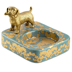 Пепельница фарфоровая Dog варинант исполнения - 1 | Loft Concept в Твери
