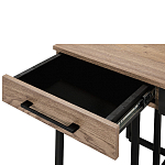 Стол рабочий в стиле лофт с ящиками и системой хранения Urban Style Space варинант исполнения - 5 | Loft Concept в Твери