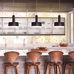 Подвесной светильник цилиндрический с белым плафоном Hinkley варинант исполнения - 11 | Loft Concept в Твери