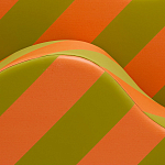 Дизайнерский модульный диван волнистой формы с цветным принтом Poltronova Superonda Sofa варинант исполнения - 32 | Loft Concept в Твери