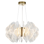 Люстра с декором в виде крупных рельефных лепестков 80 см Ethereal Bloom варинант исполнения - 4 | Loft Concept в Твери