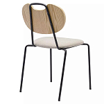 Стул с мягким сиденьем Stool Loft Light Brown варинант исполнения - 3 | Loft Concept в Твери