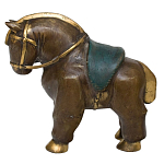 Статуэтка из бронзы в виде лошади Animals Bronze варинант исполнения - 2 | Loft Concept в Твери