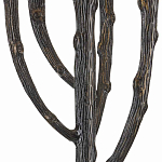 Торшер с цилиндрическим абажуром на каркасе в виде корня растения Curling Light варинант исполнения - 1 | Loft Concept в Твери