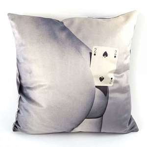 Подушка Seletti Cushion Two of spades