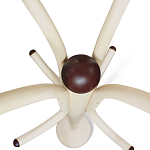 Вешалка напольная бежевая с 4-мя металлическими крючками Noble Branches варинант исполнения - 4 | Loft Concept в Твери