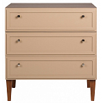 Комод бежевый из массива бука с 3-мя ящиками Wenge Light варинант исполнения - 2 | Loft Concept в Твери