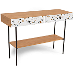 Консоль с принтом на ящиках Elise Console Table варинант исполнения - 20 | Loft Concept в Твери