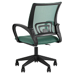 Офисное кресло с основанием из черного пластика Desk chairs Green варинант исполнения - 5 | Loft Concept в Твери