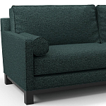 Мебельная ткань Шенилл темно-зеленый цвет 138 см T4-39 варинант исполнения - 2 | Loft Concept в Твери