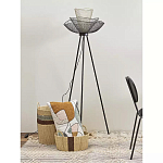Торшер с трехъярусным плафоном из металлической сетки Metal Mesh Floor Lamp варинант исполнения - 3 | Loft Concept в Твери