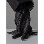Скульптура «Окаменелый рост», Черный объект варинант исполнения - 3 | Loft Concept в Твери