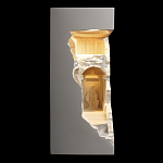 Встраиваемый в стену гипсовый светильник под покраску в античном стиле Antiquity Athena варинант исполнения - 7 | Loft Concept в Твери