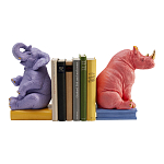 Держатель для книг Elephant and Rhinoceros Bookend варинант исполнения - 1 | Loft Concept в Твери