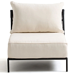 Уличное кресло Alaric Armchair Black варинант исполнения - 2 | Loft Concept в Твери