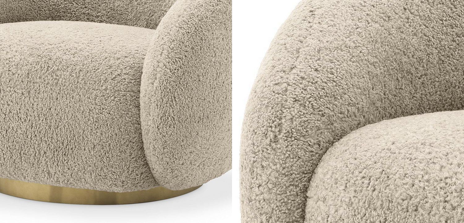 Кресло Eichholtz Swivel Chair Diego Кресло Eichholtz Swivel Chair Diego - Loft-Concept в Твери