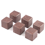 Камни для охлаждения виски из красного лемезита Natural Stone Cube варинант исполнения - 3 | Loft Concept в Твери