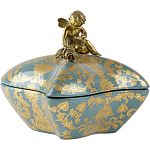 Фарфоровая шкатулка Angel with a rose варинант исполнения - 2 | Loft Concept в Твери