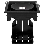 Встраиваемый спот светодиодный черного цвета квадратной формы из металла Pure Square варинант исполнения - 4 | Loft Concept в Твери