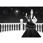 Megan Hess. Te Lttle Blk Dess варинант исполнения - 3 | Loft Concept в Твери