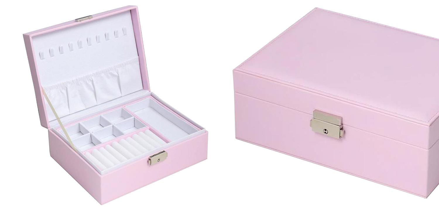 Шкатулка Gulizar Jewerly Organizer Box pink Шкатулка Gulizar Jewerly Organizer Box pink - Loft-Concept в Твери
