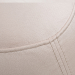 Кресло без подлокотников бежевое с принтом Macrocosm варинант исполнения - 4 | Loft Concept в Твери