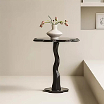 Дизайнерский журнальный стол в виде чёрного цветка Ludox варинант исполнения - 1 | Loft Concept в Твери