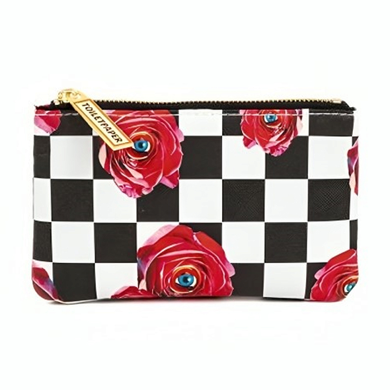 Кошелек Seletti Roses on Chest Белый Черный Розовый Кошелек Seletti Roses on Chest Белый Черный Розовый в Твери | Loft Concept