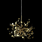 Подвесной светильник с металлическими круглыми элементами Terzani Argent варинант исполнения - 7 | Loft Concept в Твери