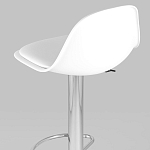 Барный стул с белым сиденьем Ellis варинант исполнения - 6 | Loft Concept в Твери