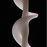 Люстра с белым скрученным плафоном Golden Swirl варинант исполнения - 6 | Loft Concept в Твери