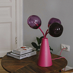 Настольная лампа Wild Grape pink варинант исполнения - 6 | Loft Concept в Твери