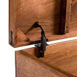 Деревянный сундук из массива манго Mango Wooden Chest Brown варинант исполнения - 3 | Loft Concept в Твери