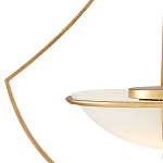 Люстра золотая светодиодная Graduated Bell варинант исполнения - 1 | Loft Concept в Твери