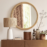 Комод с геометрическим рисунком на ящиках Anders Dark Wood варинант исполнения - 8 | Loft Concept в Твери