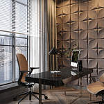 Гипсовая 3D панель с принтографией PM-22 варинант исполнения - 3 | Loft Concept в Твери