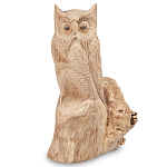 Статуэтка из дерева сова Animals of the World 20 варинант исполнения - 2 | Loft Concept в Твери