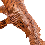 Статуэтка деревянная в виде орла Bali Eagle варинант исполнения - 3 | Loft Concept в Твери