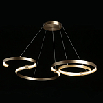 Люстра подвесная светодиодная в виде волнообразной ленты Ribbon Vortex варинант исполнения - 16 | Loft Concept в Твери