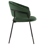 Стул в велюре зеленого цвета Horizon варинант исполнения - 3 | Loft Concept в Твери