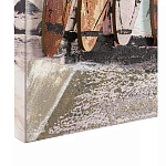 Панно декоративное в морском стиле Seascape and Surfing I варинант исполнения - 3 | Loft Concept в Твери